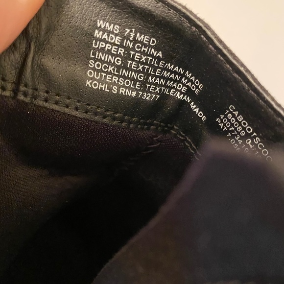 CANDIE’S Cabootscoot Black Distressed Boots Zip - Picture 10 of 11